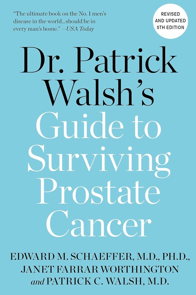 Book cover for Dr. Patrick Walsh's Guide to Surviving Prostate Cancer