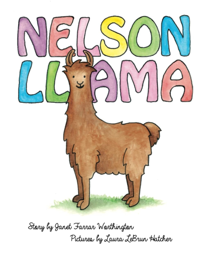 Nelson Llama children's book cover